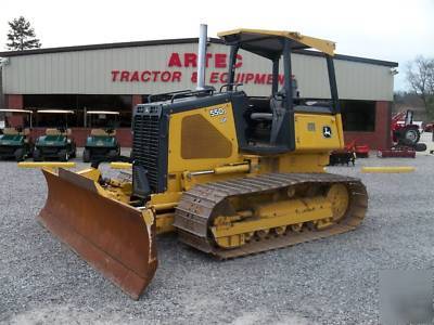 2006 john deere 550J lgp bulldozer - tractor - dozer