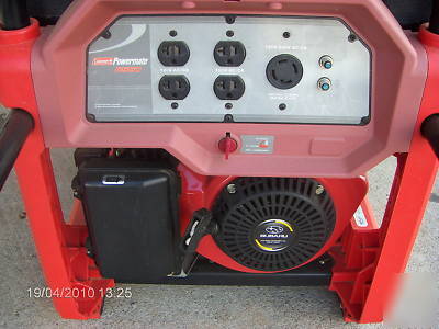 Lightly used coleman powermate generator 6560 max watt