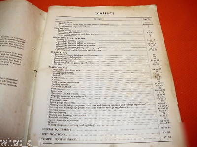 Mccormick farmall m mv tractor operator's manual ih