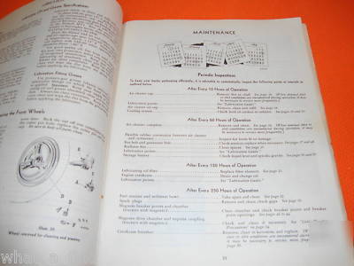 Mccormick farmall m mv tractor operator's manual ih