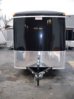 New 2010 6X12 haulin enclosed trailer vent,side door
