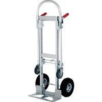 Aluminum hand truck dolly handtruck convertible heavy