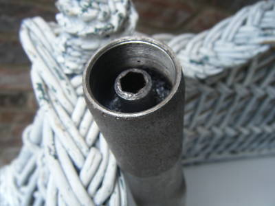 Concrete vibrator head - square head 1 1/2