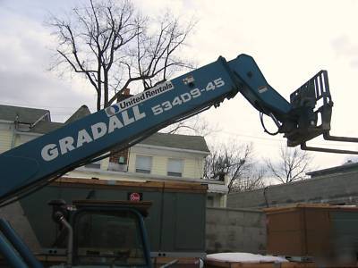 Gradall telehandler reach forklift fork lift truck