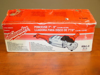 Milwaukee heavy duty 7/9 sander 6065-6 