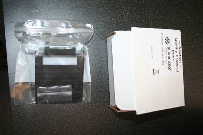 New black box din rail mounting bracket for switches - 