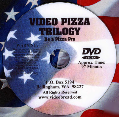 Pizza dvd's recipe italian cooking pan bread baking 2