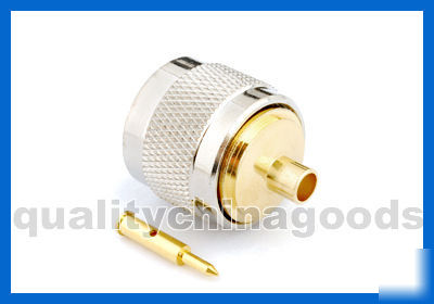 20X n type male connector for semi rigid .085'' RG405