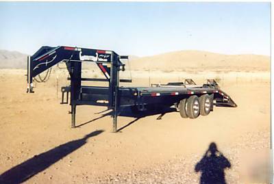 27+5 gooseneck dovetail dexter axles 25000GVW 