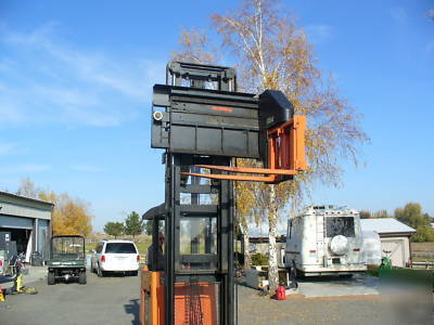 Forklift, raymond loadhog swing fork mdl 080