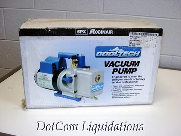 Robinair cooltech vacuum pump model 15601