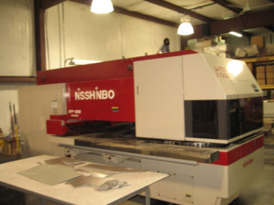 Nisshinbo htp-1000 37-station cnc turret punch TW202