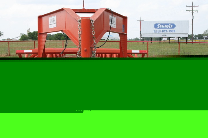 Used kotara 12 bale gn triple axle hay van trailer