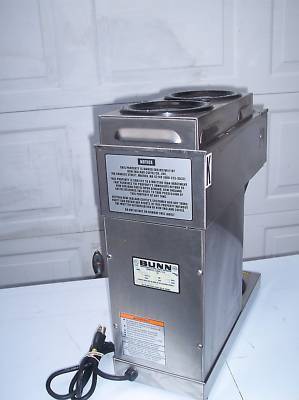 Bunn model s commercial coffee maker 3 warmer pourover