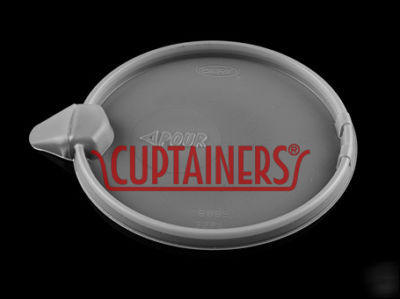 Trans. pour spout lid for 16, 32, 44 oz (500 ct)