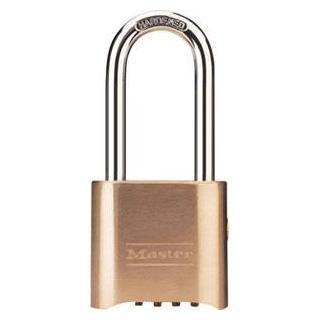 175LH brass combination padlock