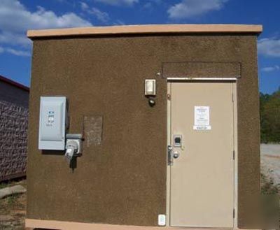 Concrete 11.5 x 28 communications shelter