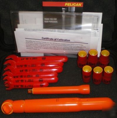 15 pc wiha/cementex insulated battery maint tool set 