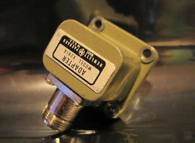 Agilent X281A waveguide adapter, typen, 8.2 to 12.4 ghz