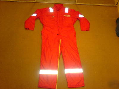 Insulated, flame retardant, waterproof, hi viz overalls