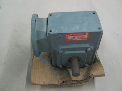 Browning worm gear reducer 262Q56LR20 2 hp 20:1 ratio
