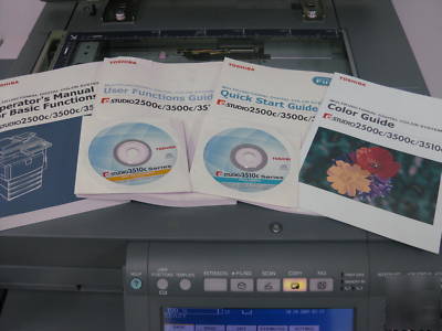 Toshiba e-studio 2500C color copier-scanner-printer-fax