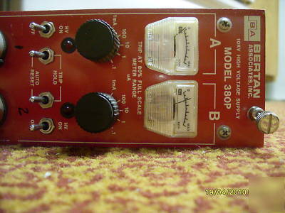 Bertan 380P mwpc dc high output power sup*nim-bin