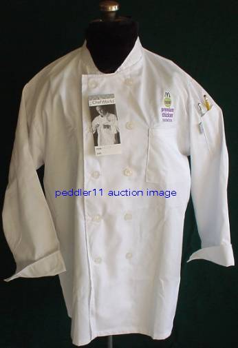 New chef works culinary chef coat coats jacket lge xlge