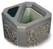 Sable 35 gal ash/trash frame w/ rigid liner - 3971SA