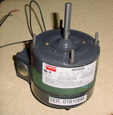 Dayton motor 3M568 1/20 hp 115V hvac