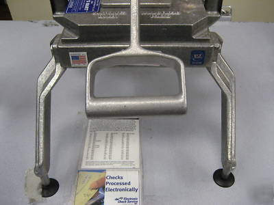 Nemco lettuce slicer 3/8' thick -10098 cuts chicken too