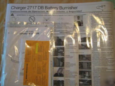 New nss charger 2717 db battery burnisher,2009 year 