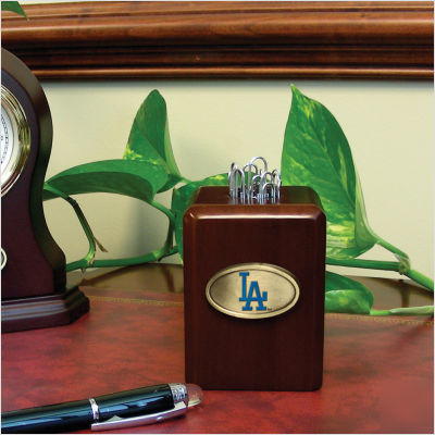 The memory company la dodgers paper clip holder
