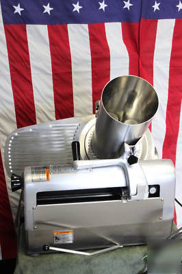 Hobart auto man slicer w sharp deli meat food cheese