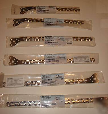 Synthes 222.657-669 4.5MM lcpÂ® condylar plates