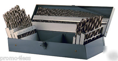 115PC 1/16-1/2 BY64THS,#1 through #60& a to z drill set