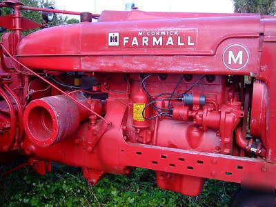 1946 farmall m international harvester tractor