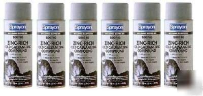 6PC sprayon cold galvanizing compound zinc rich LPC740