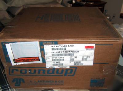 A.j. antunes dfw 100CF deluxe food warmer / steamer