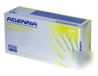 Adenna npf blue nitrile exam gloves large 100CT