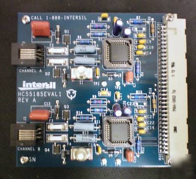 Intersil HC55185EVAL1 rev a evaluation platform