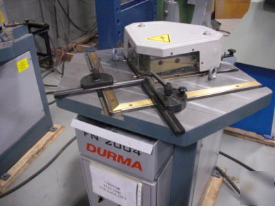 New durma notcher fixed angle notcher 8X8X 10GA 