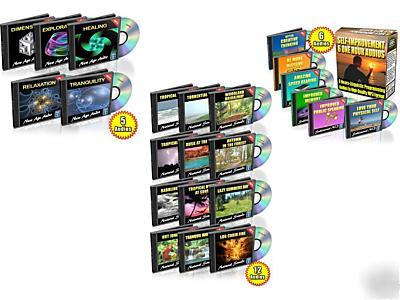 Nlp subliminal/nature sounds/ resell mega-pak