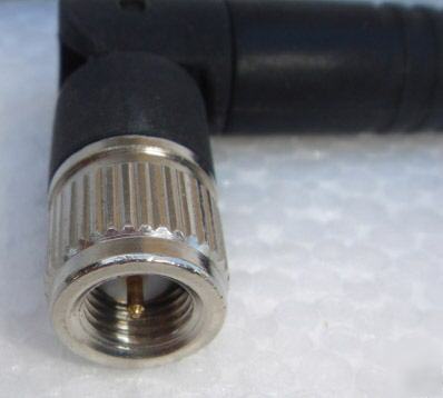 Rubber flex antenna sma male elbow 2.4GHZ not rp