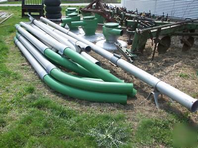 Sukup air grain tubs for grain bins with cyclone tops