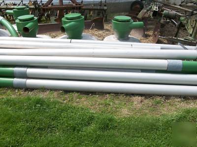 Sukup air grain tubs for grain bins with cyclone tops