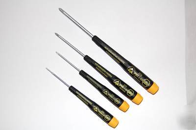 Wiha precision esd four piece phillips screwdriver set