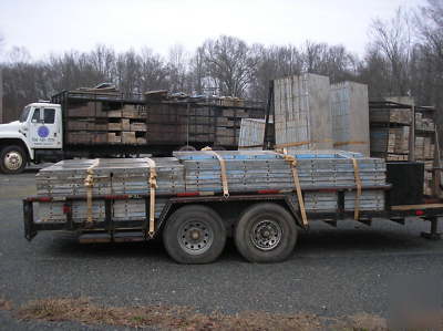 used aluminum concrete forms-1' cap smooth- 6/12