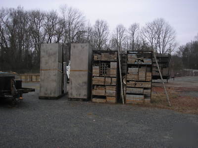  used aluminum concrete forms-1' cap smooth- 6/12