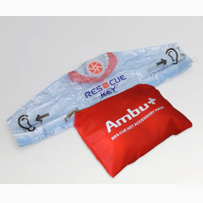 Ambu res-cue key cpr pocket face mask w/ gloves & wipes